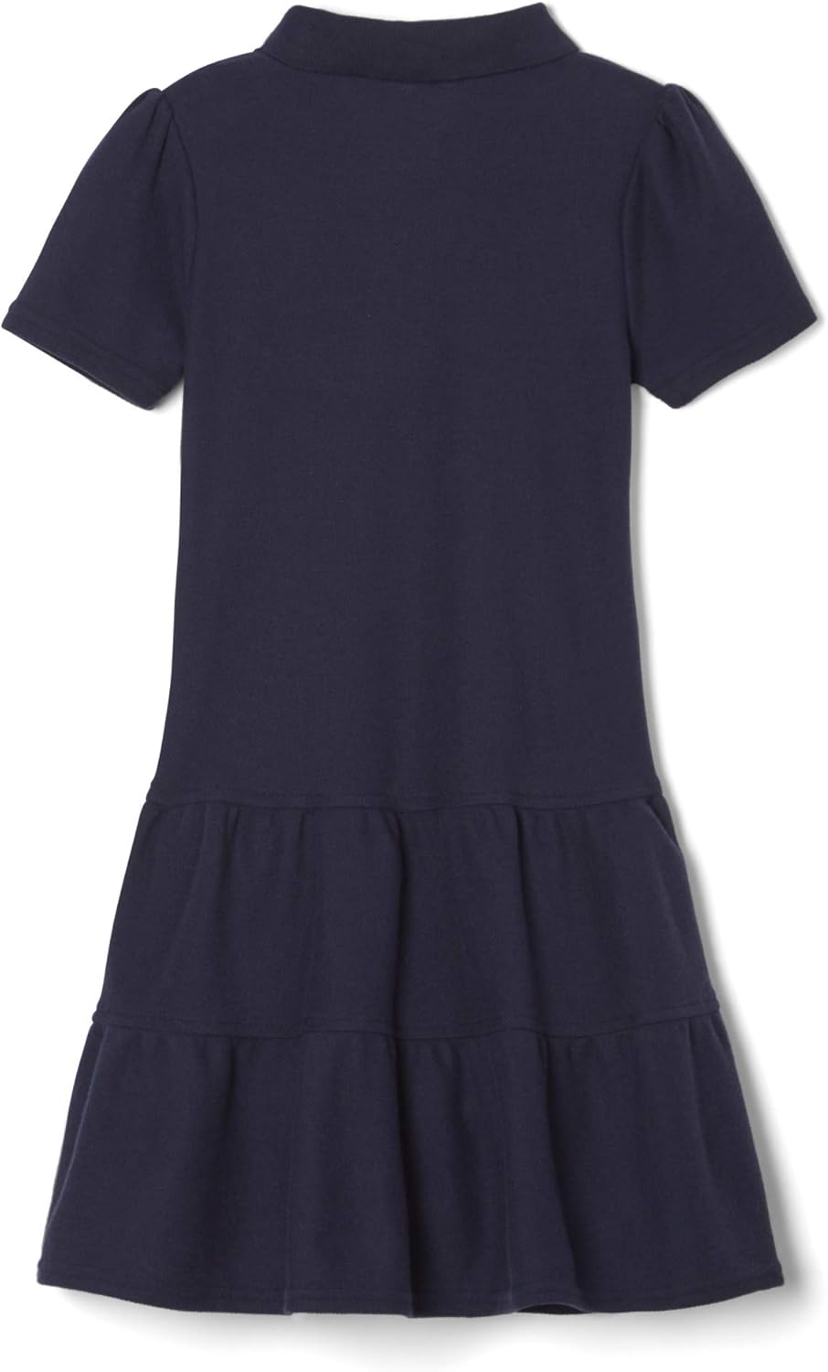 French Toast Girls' Ruffle Pique Polo Dress: Clothing