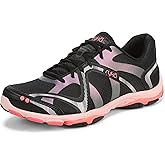 Ryka Women's Influence Cross Trainer | Dance fitness shoe, Arch support, Breathable mesh, Lace-up front, Soft cushioning, Padded heel, Pivot point, Rubber sole