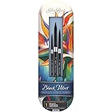 Silver Brush Limited SLM 3099 Susan Louise Moyer Basic Watercolor Brush Set, Set of 3 Black Velvet Round Brushes, Sizes 4, 8,