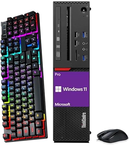 CPU LENOVO THINCENTRE M800 Core i5 6ta gen SSD de 500gb 8GB RAM Tarjet