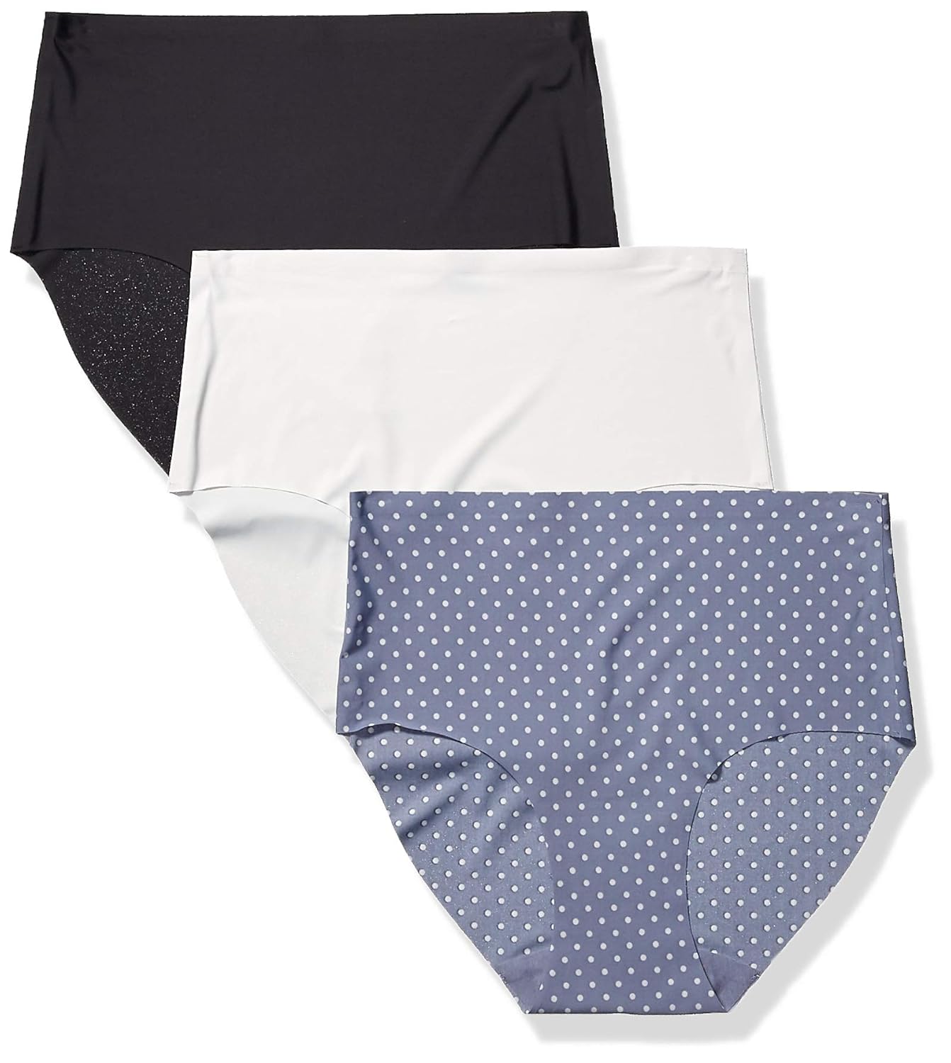 Women's Laser Cut Brief Panties Underwear, 3 Pack Amazon.in Clothing