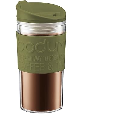 Bodum Travel Mug with Screw Top Lid, Green Bahrain Ubuy