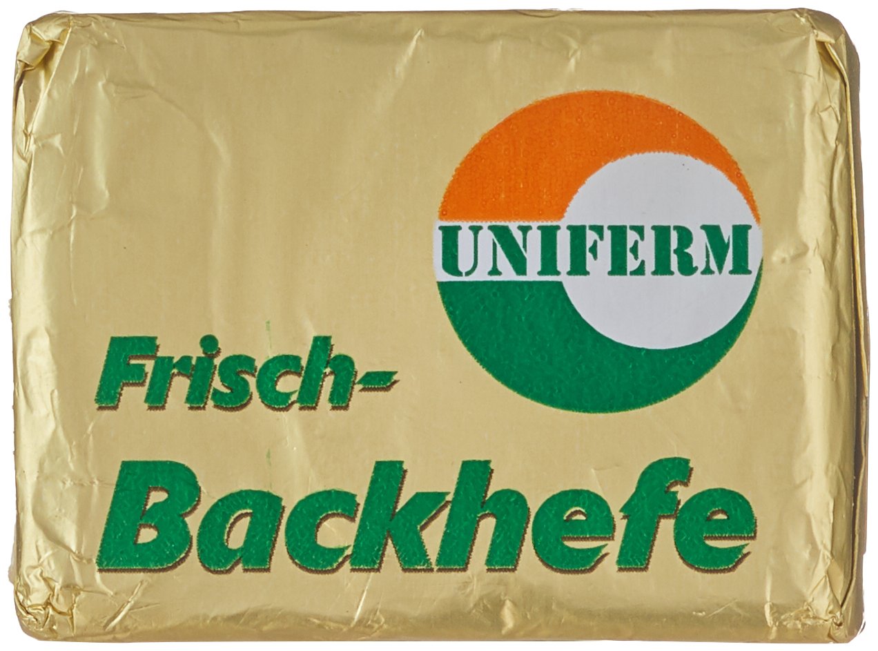Uniferm Frische Backhefe - Hefe Würfel