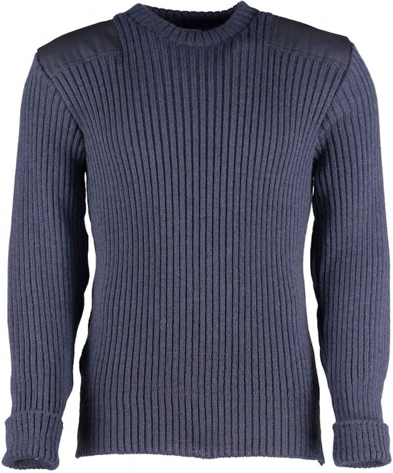 British Commando Sweater Woolly Pully Crew Neck