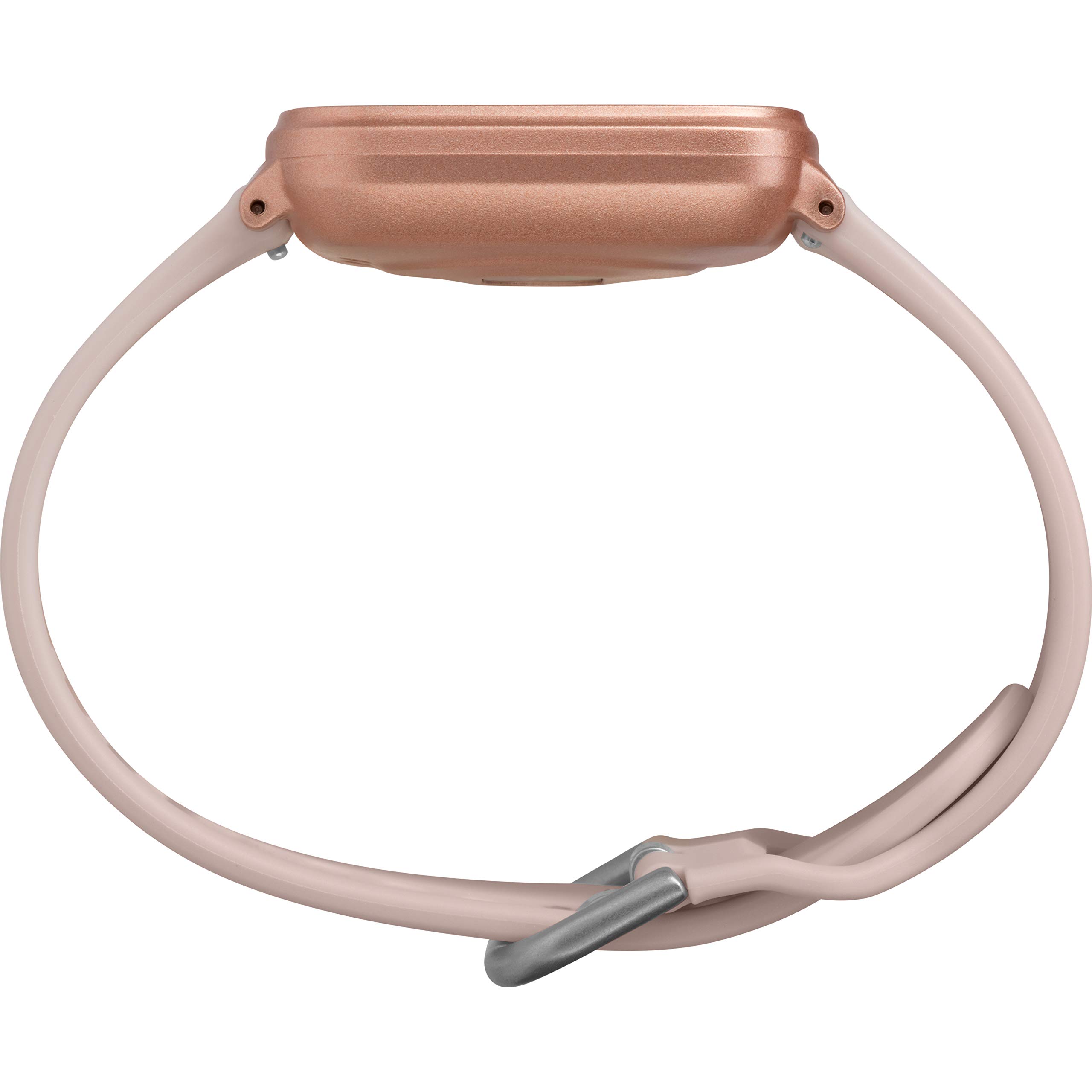 Timex iConnect by Timex Active Smartwatch with Heart Rate, Notifications & Activity Tracking 37mm – Rose Gold-Tone with Blush Resin Strap