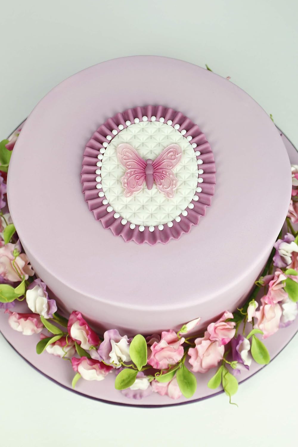 Amazon Com Mini Continuous Quilting Silicone Royal Icing Mold Ceri Griffiths Creative Cake System For Decorating Sugarpaste Fondants And Candies Food Safe Approved Made In The Uk Kitchen Dining