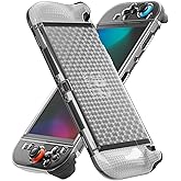 FANPL TPU Case for Nintendo Switch 2, Soft Protective Cover for Switch 2 and Joycon Controlle, Comfortable Ergonomic Grip Design & Easy Installation - Diamond Pattern [Not Dockable Version]