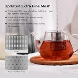 Reinmoson 304 Stainless Steel Tea Strainer 2 Pack 1.5 x 2.2 in view 3