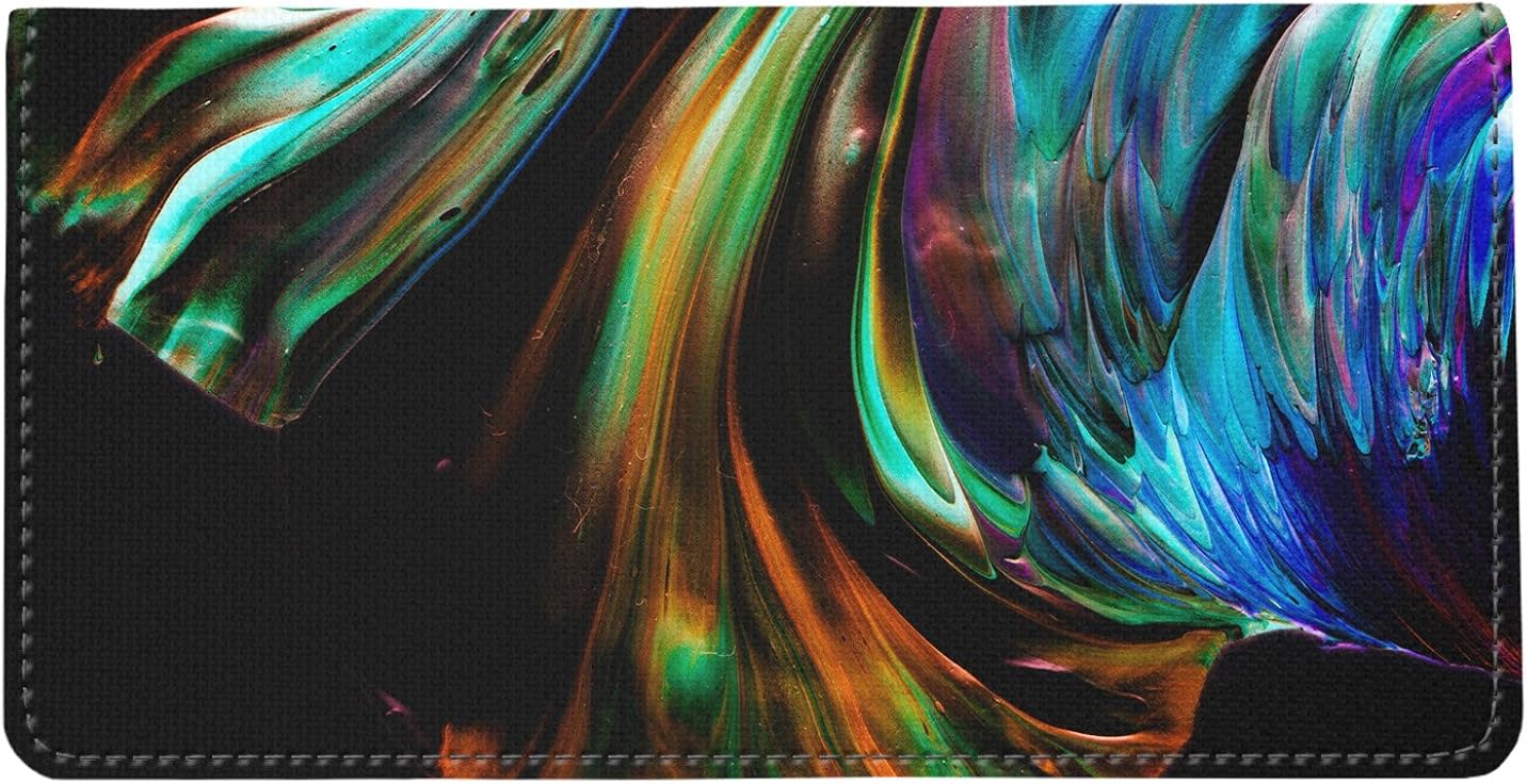 Abstract 8 Design Art Checkbook Cover at  Women’s Clothing store