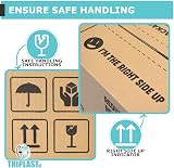 Triplast MoveRite Large Moving Boxes 52x30x30cm Pack of 10 with Bubble Wrap view 5