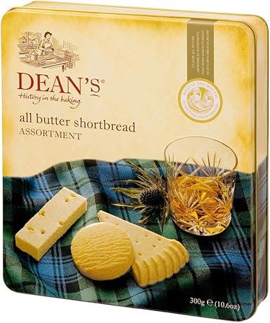 deans shortbread steven brown tins