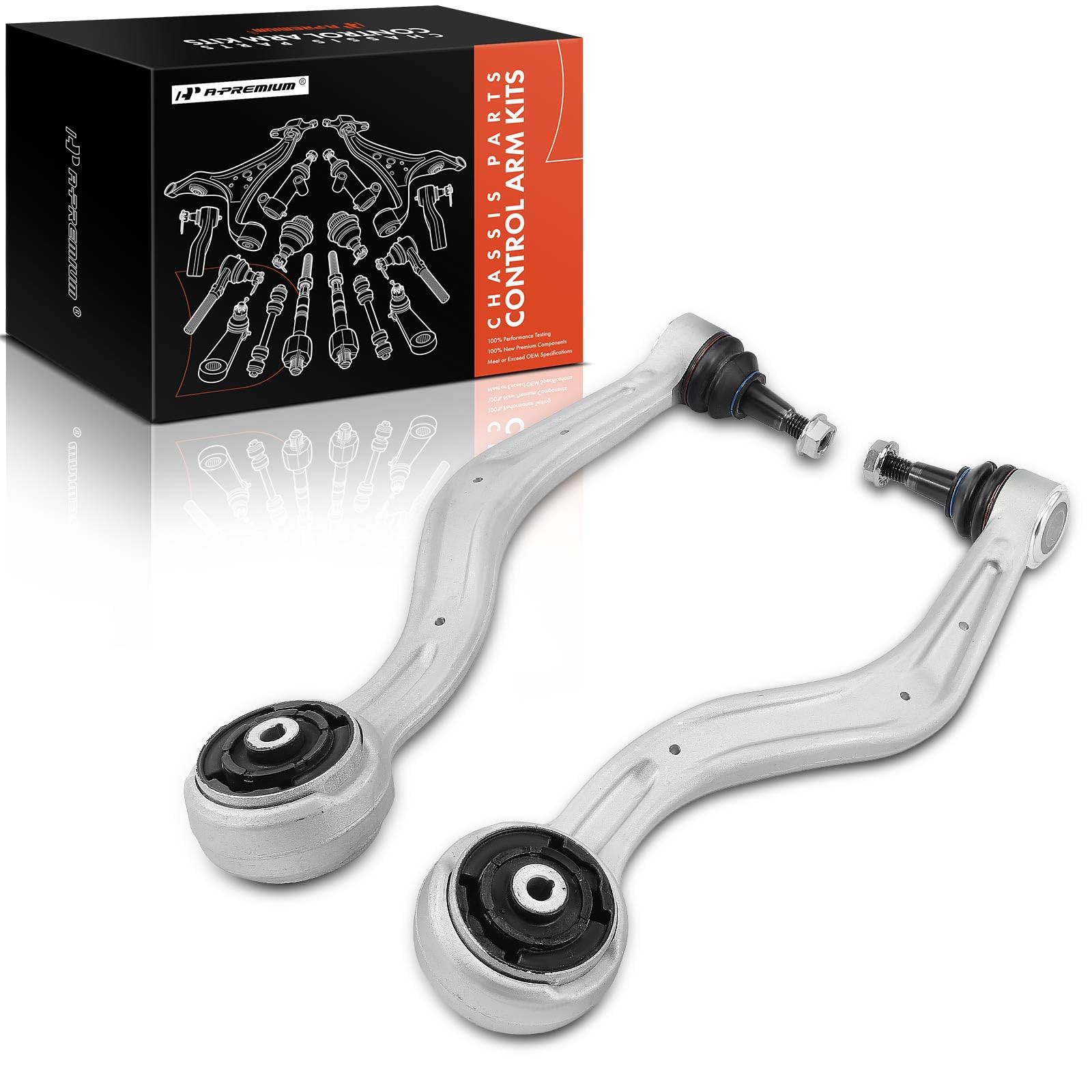 Photo 1 of A-Premium 2 x Front Lower Control Arm, with Ball Joint & Bushing, Compatible with Cadillac ATS 2013-2019, CT4 2020-2022, RWD Only