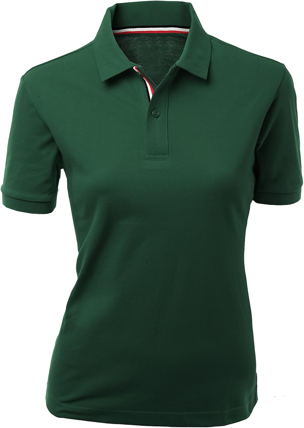 Xpril Women's Casual Collar Short Sleeve Functional Active wear T-Shirt at  Women’s Clothing store