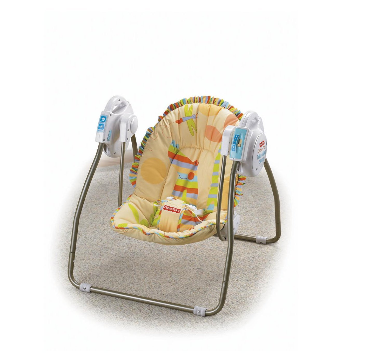 FisherPrice Open Top TakeAlong Swing Alligator Stripes