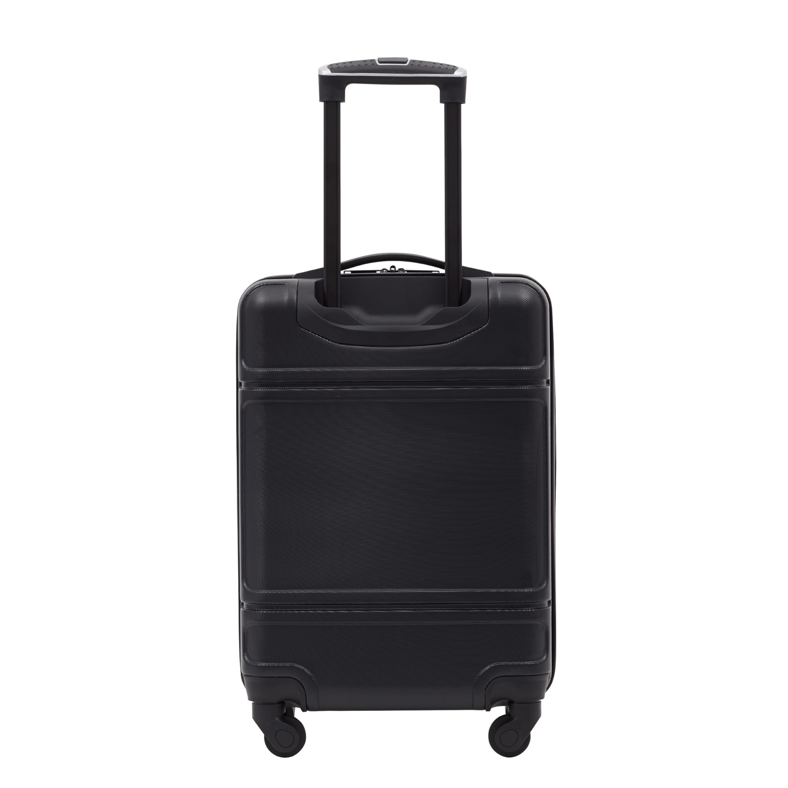 Travelers Club Skyline Spinner Luggage, Black, 20-Inch Carry-On