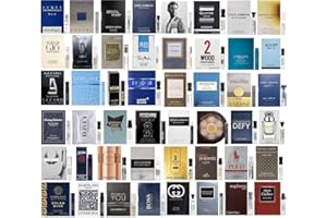 LOMITIN Men's Perfume Sampler 12pcs Sample Vials Designer Fragrance Samples for Men (Lot 12), 0.72 Fl Oz (Pack of 1)