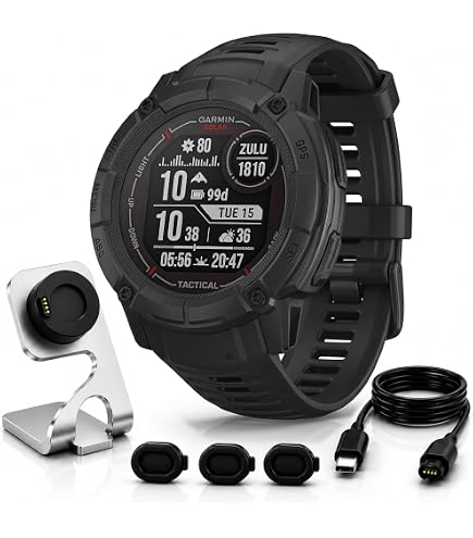 Amazon.com: Garmin Instinct 2 SOLAR GPS 45mm Smartwatch, Tactical