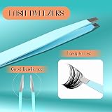 GEMERRY DIY Cluster Eyelash Extensions Kit 280 Pcs 0.07D 10-18 Mix for Beginners view 5