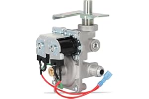 31098 38611 RV Furnace Gas Valve Kit Fit for Atwood for Wedgewood & Hydro Flame，12VDC Top SML Water Heater Gas Valve compatib