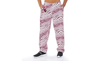 Zubaz NFL Men's Classic Zebra Print Team Logo Pants, Team Variation