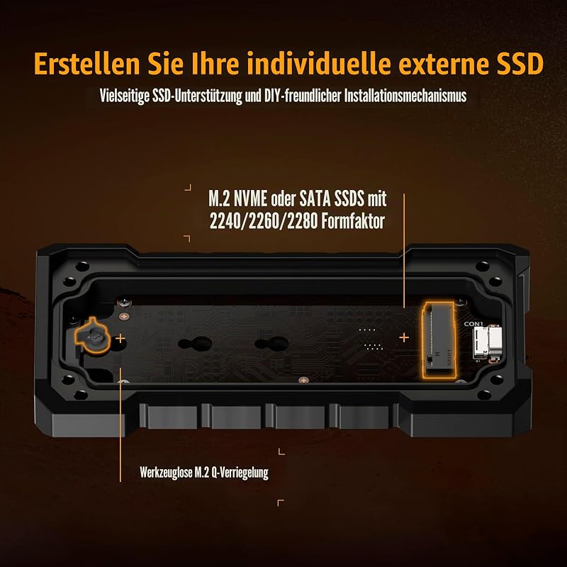 TUF Gaming A2 SSD Gehäuse