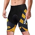 sponeed Men's Cycling Padded Shorts Men Bike Short Pants Cycle Spandex Tights Biking Wear