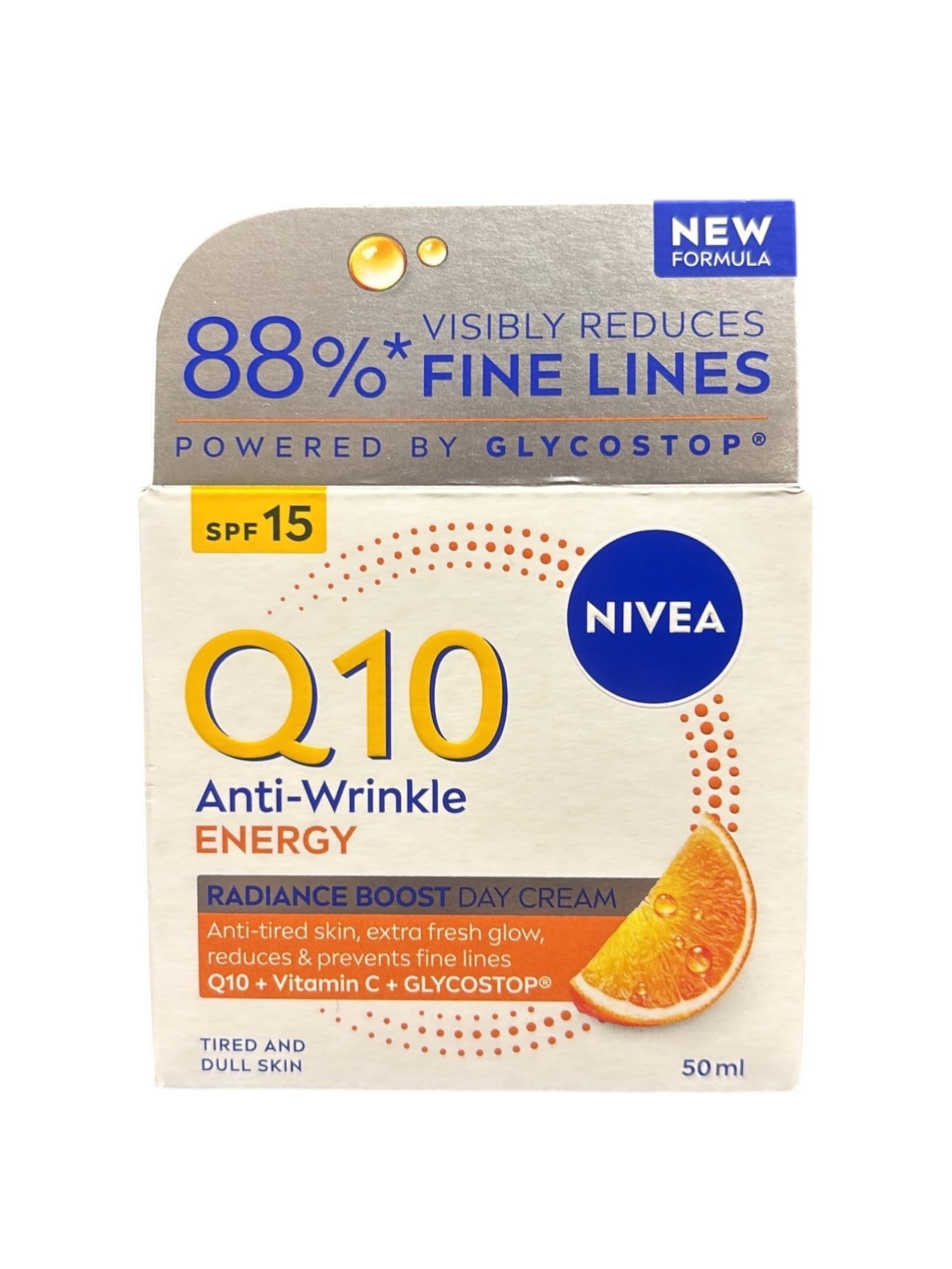 Nivea Q10 Plus Anti-Wrinkle Energy Day Cream, 50ml