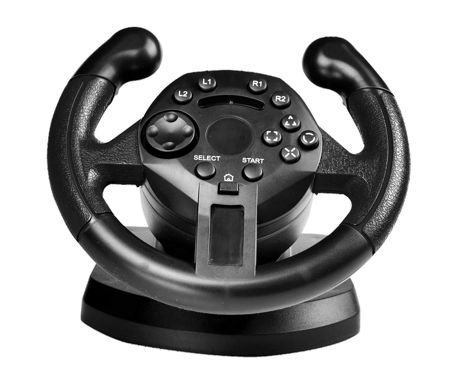 2 IN 1 90degree Racing Steering Wheel, For PS3 Game