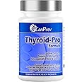 CanPrev Thyroid-Pro Formula, 60 Vegan Capsules 30-Day Supply - Blend of Nutrients and Herbs - Supports Thyroid Gland Function