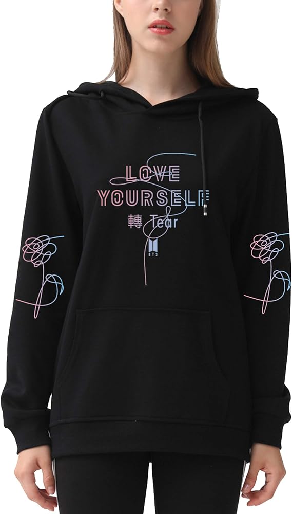 DealRight BTS Hoodie Sweatshirt Love 