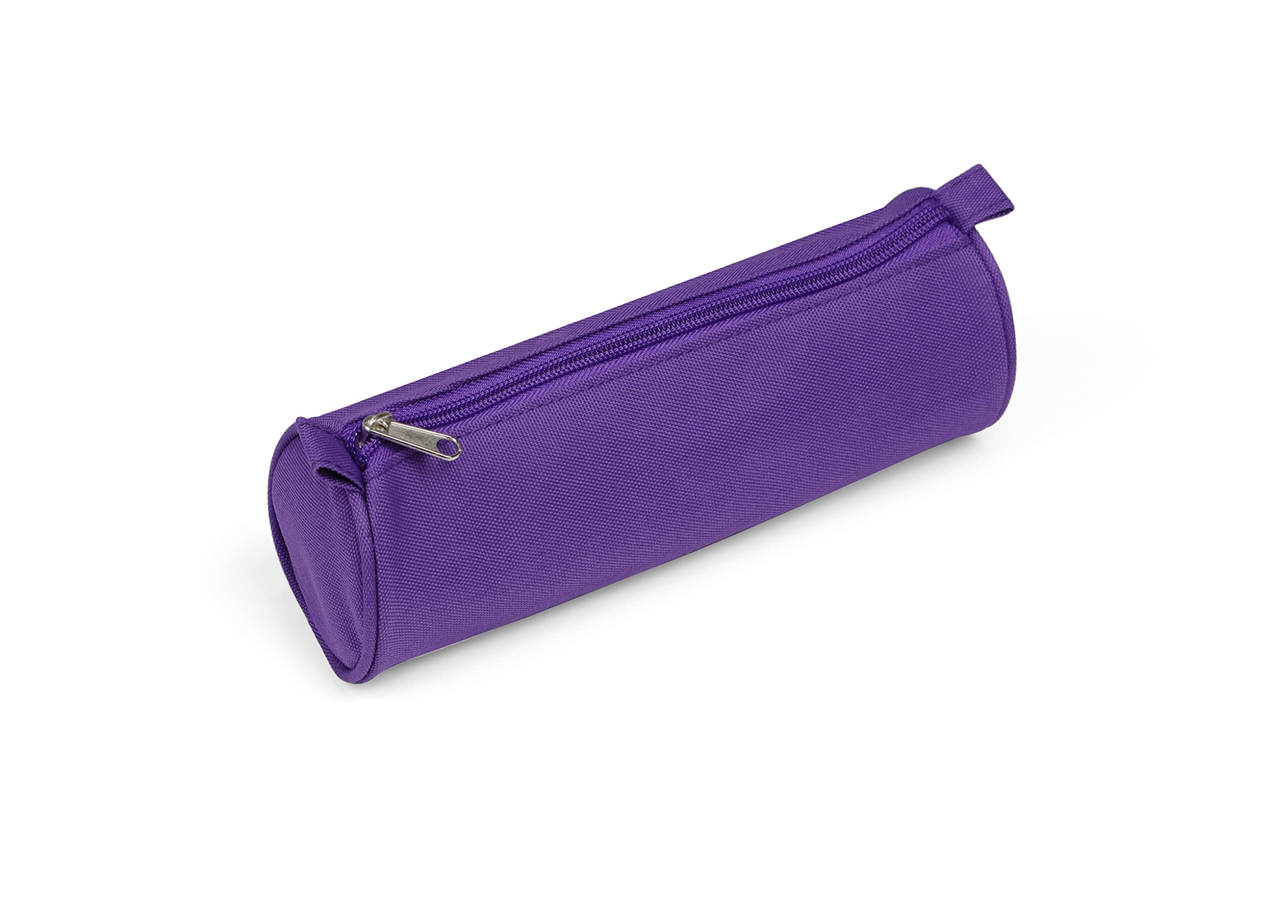 Clairefontaine 8468C - One School Pencil Case Round Basic with Zipper - Dimensions: Ø 7 x 22 cm - Random colours - Practical - Spacious - Organisational — image 1