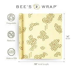 Bee's Wrap Beeswax Wraps for Food - Honeycomb Cut