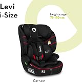 Lionelo Levi Car Seat 9-36 kg I-Size Memory Foam Headrest LED Lights view 2