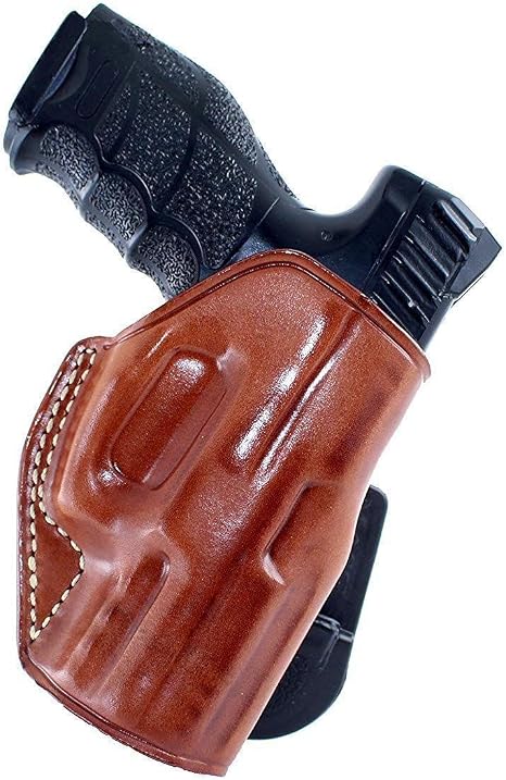 Amazon.com : MASC Premium Leather Paddle Holster Fits Taurus PT 809 ...
