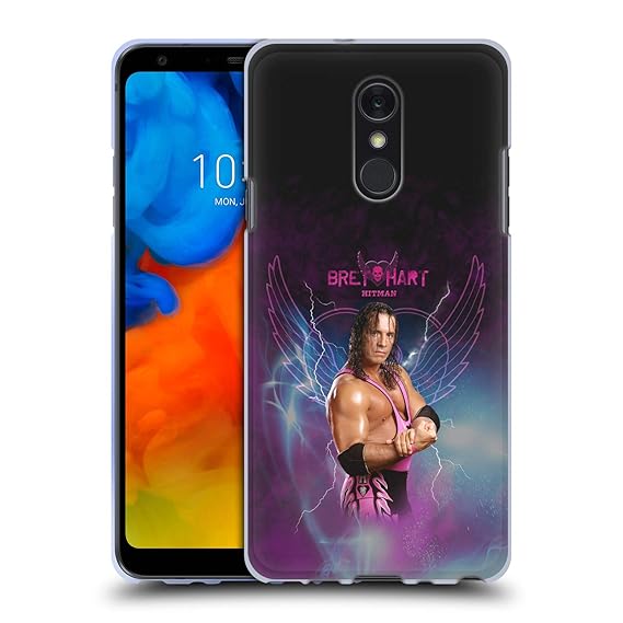 Amazon Com Official Wwe Flex Stance Bret Hart Soft Gel Case For