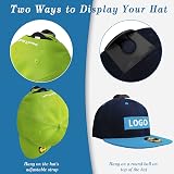 TOTSUN Adhesive Hat Hooks Wall Mounted Cap Rack Hanger Holder Baseball Cap view 4