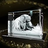 STRONGUS 3D Crystal Photo Gift – Personalized Custom Engraved Picture in Crystal – Unique Keepsake for Couples, Mom, Dad, Her, Him – Anniversary, Birthday, Spring Gift – Made in USA
