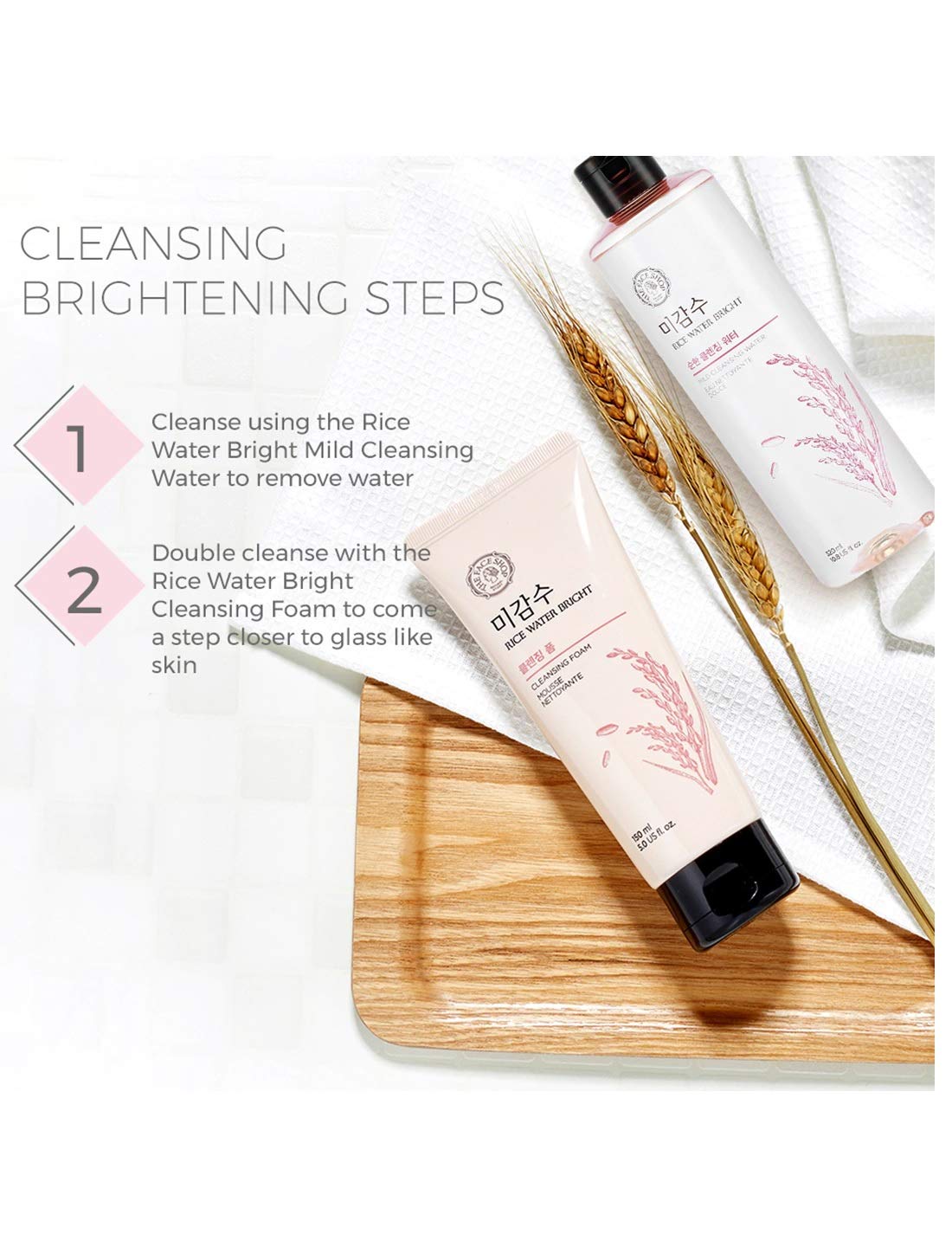 korean rice water for face