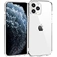 TENOC Phone Case Compatible with iPhone 11 Pro, Clear Case Non-Yellowing Protective Bumper Hard Back Cover for 5.8 Inch