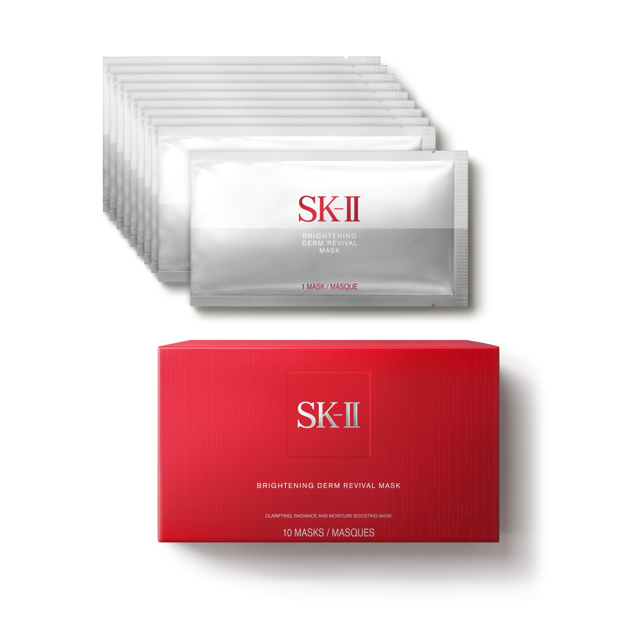 SK-II Brightening Derm Revival Mask For Unisex 10 Pcs Mask