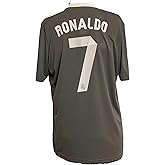 Madrid Ronaldo Soccer Football Club Team 2014 Gray Mens Size XL Jersey