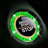 Gseigvee Bling Car Ring Smblem Sticker, Bling Car