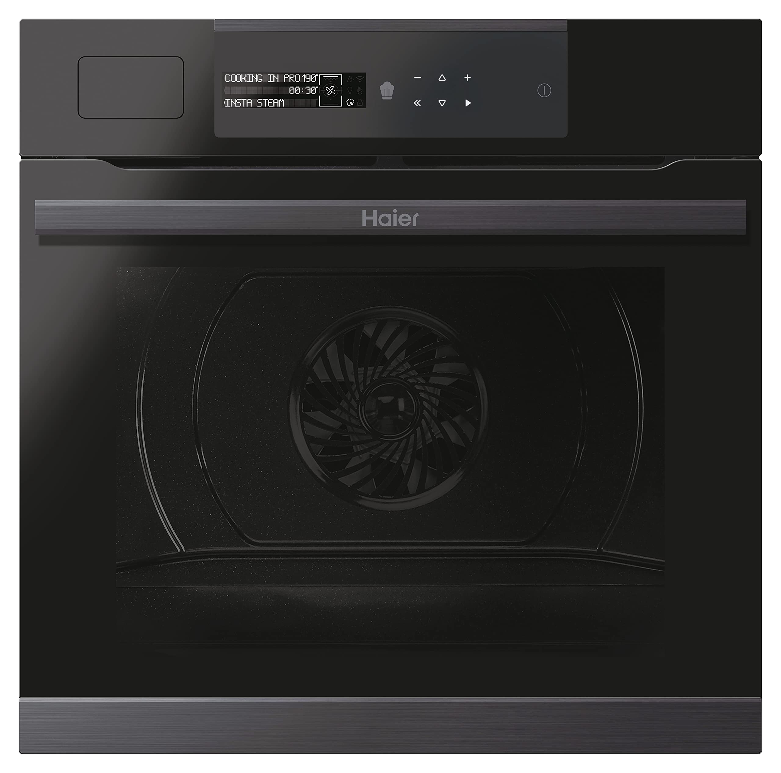 Haier-I-Message-Steam-Series-4-HWO60SM5S5BH-Horno-Multifuncion-con-Funcion-Vapor-Limpieza-Aqualisis-Conectividad-WIFI