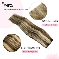 SURNEL Wire Hair Extensions Human Hair Color 4