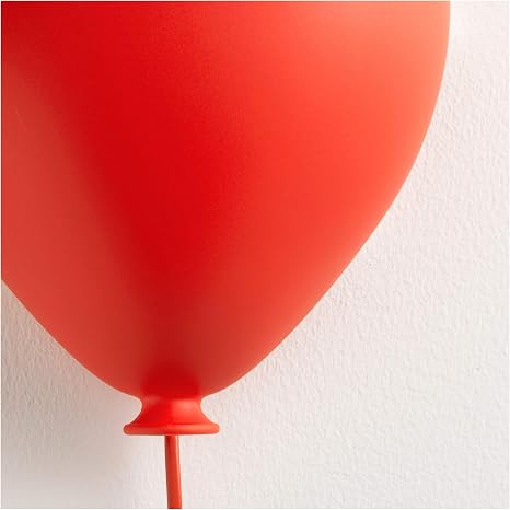 Ikea Dromminge Wandleuchte Kinderzimmer Rot Ballon Amazon De
