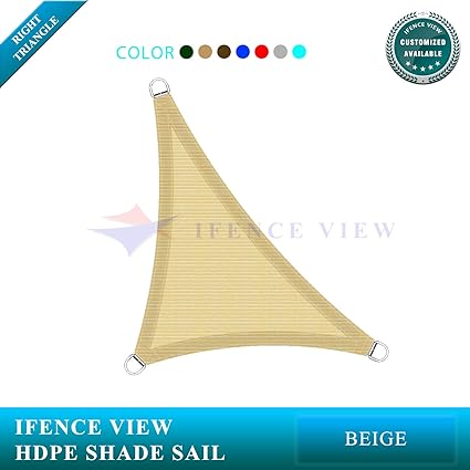 Yard Garden Outdoor Living Items Ifenceview Triangle Blue Uv Sun Shade Sail Canopy Awning Top Yard Patio Outdoor Home Garden
