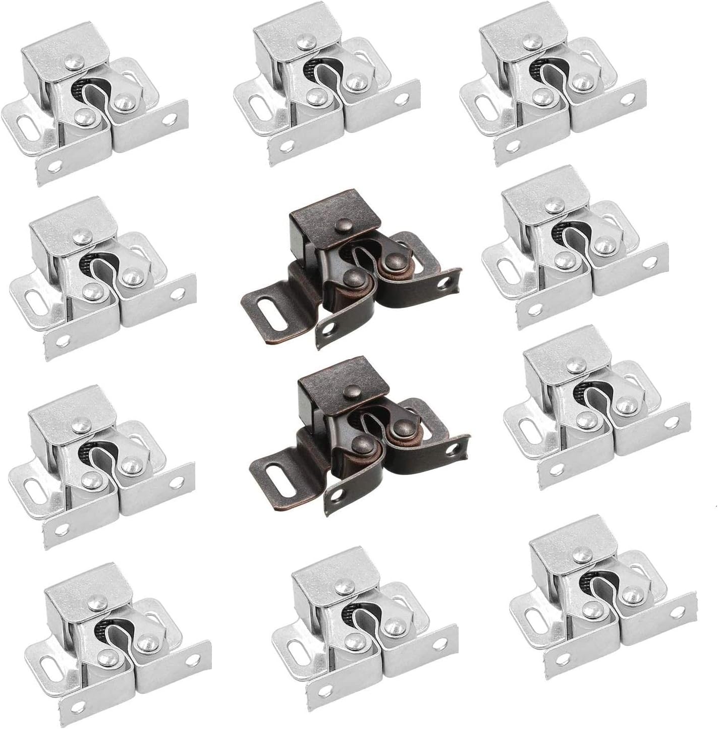 Door Catches Double Roller Catch Hold Cupboard Door Catches