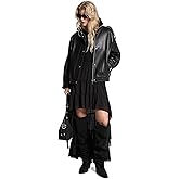 Michael Kors womens Oversized Leather Jacket