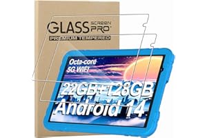 KZIOACSH 2 Pack Screen Protector for JUEDUR R500 Android 15 Tablet 10.1 Inch, Ultra Clear 9H Hardness Touch Sensitive Anti-Sc