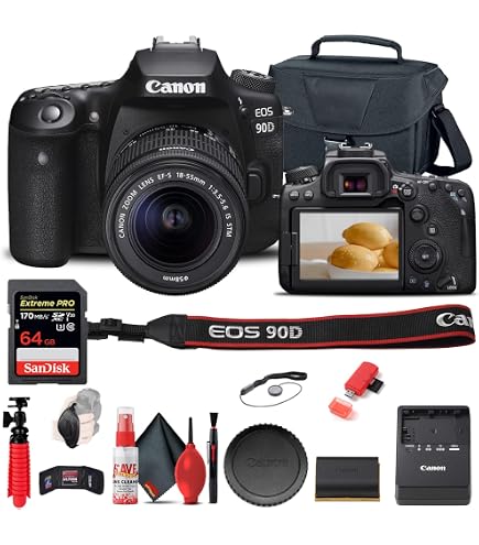 Amazon.com : Canon EOS 90D DSLR Camera with 18-135mm Lens